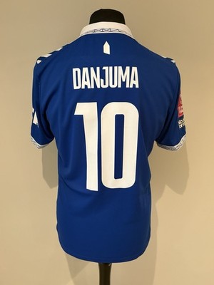 Arnaut Danjuma Everton Match Worn/Issued Shirt Fa Cup Squad Signed 23/24