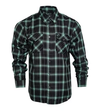 Dixxon Flannel Company Underoath Chasing Safety LS Mens Button Shirt Size L NWT