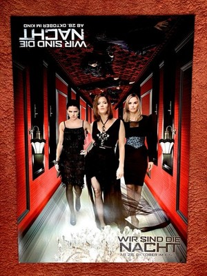 Wir sind die Nacht Kinoplakat Poster A1, Karoline Herfurth, Nina Hoss