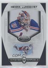 2011-12 Certified Marvels Henrik Lundqvist #15 HOF 0m8e
