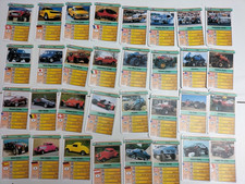 Vintage  JEU de CARTES AUTOS  DRAGSTER Jeu D'Atout TOP ASS  COMPLET