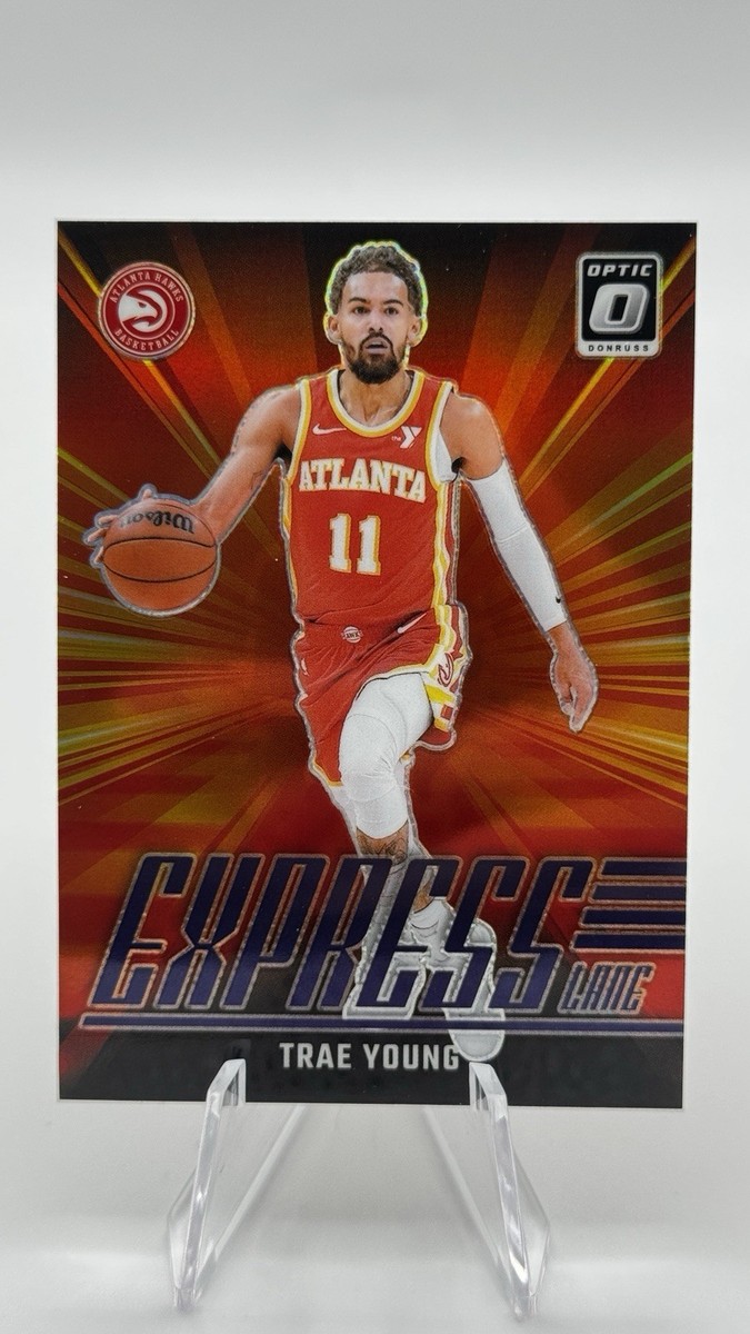 2024-25 Panini Donruss Optic - Express Lane Trae Young #5 Purple