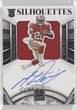 2015 Panini Crown Royale Rookie Silhouettes Signatures /299 Mike Davis Auto 3k7