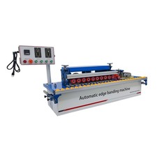 Automatic Edge Banding Machine Woodplate Edge Sealing w/ Collect Bag110V 12-40mm