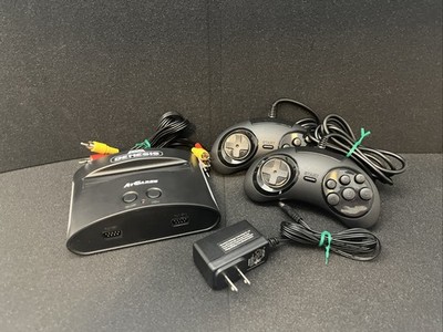 SEGA Genesis Classic Black Game Console with 81 Preloaded Games Read Description