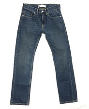 EUC Levi's 511 Slim Boys 16 Regular W28 L28 Indigo Blue Cotton Denim Jeans