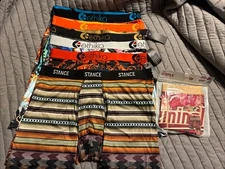 Stance/ethika Mens Boxer Briefs Lot Of 7 Size Large