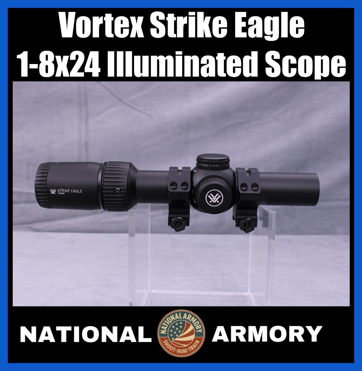 Vortex Strike Eagle 1-8x24 Illuminated AR-BDC3 Reticle | eBay