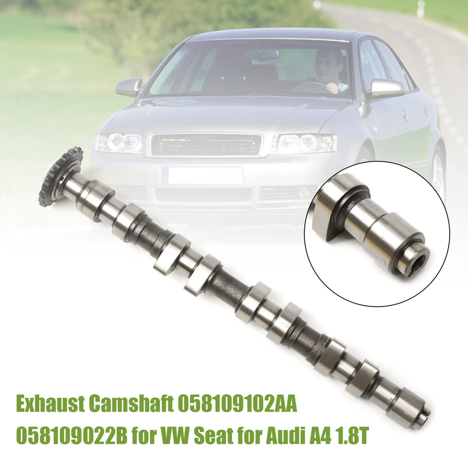 Exhaust Camshaft 058109102AA 058109022B for VW Seat for Audi A4 1.8T Foto 2 de 4