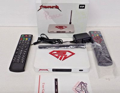 StreamMaster Octa Core SM2 streaming device box with 2 remotes