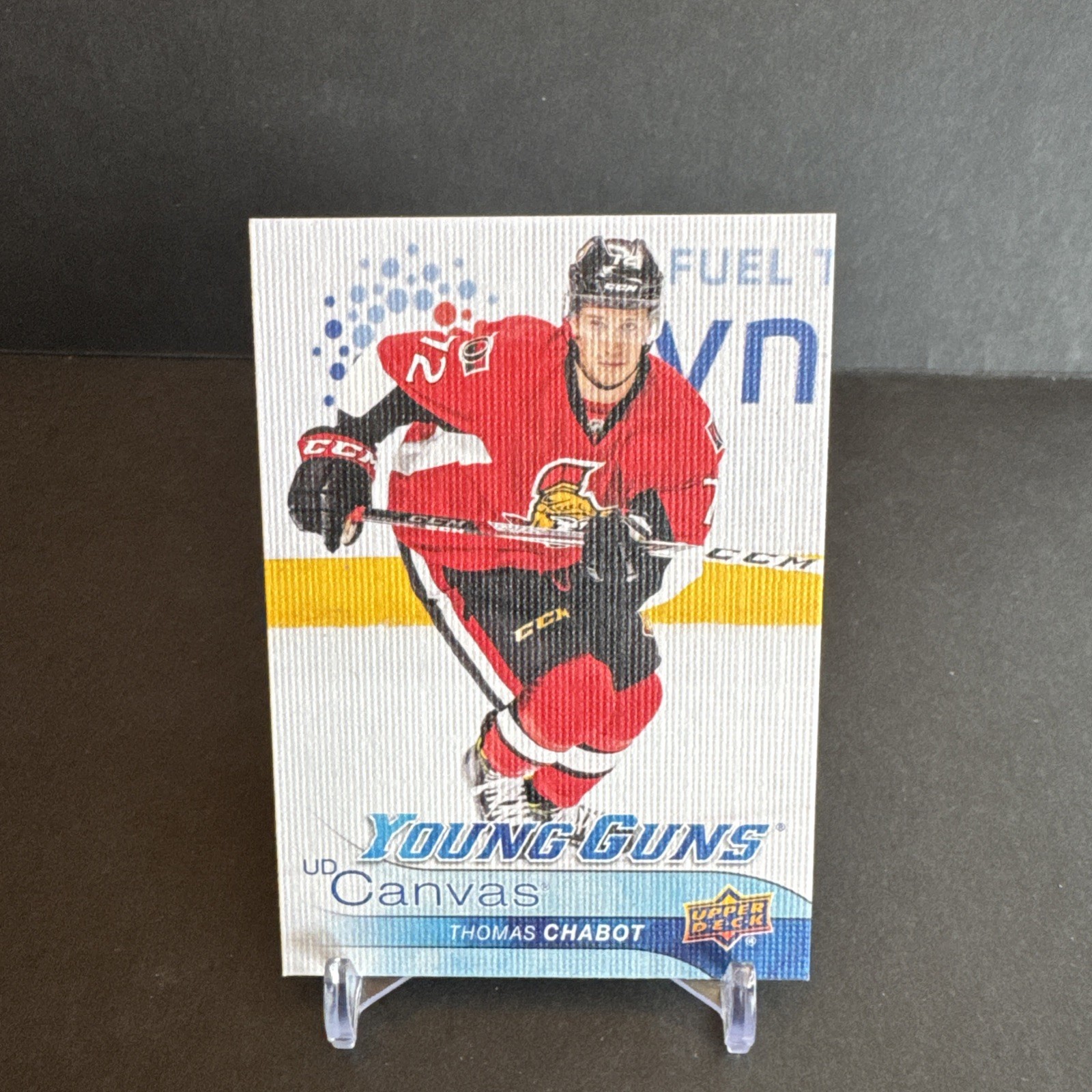 2016-17 Upper Deck UD CANVAS YOUNG GUNS #C222 Thomas Chabot EX/NM