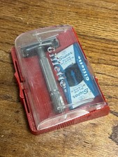 Vintage Gillette Flare Tip Super Speed Razor D2 1958 w/Case