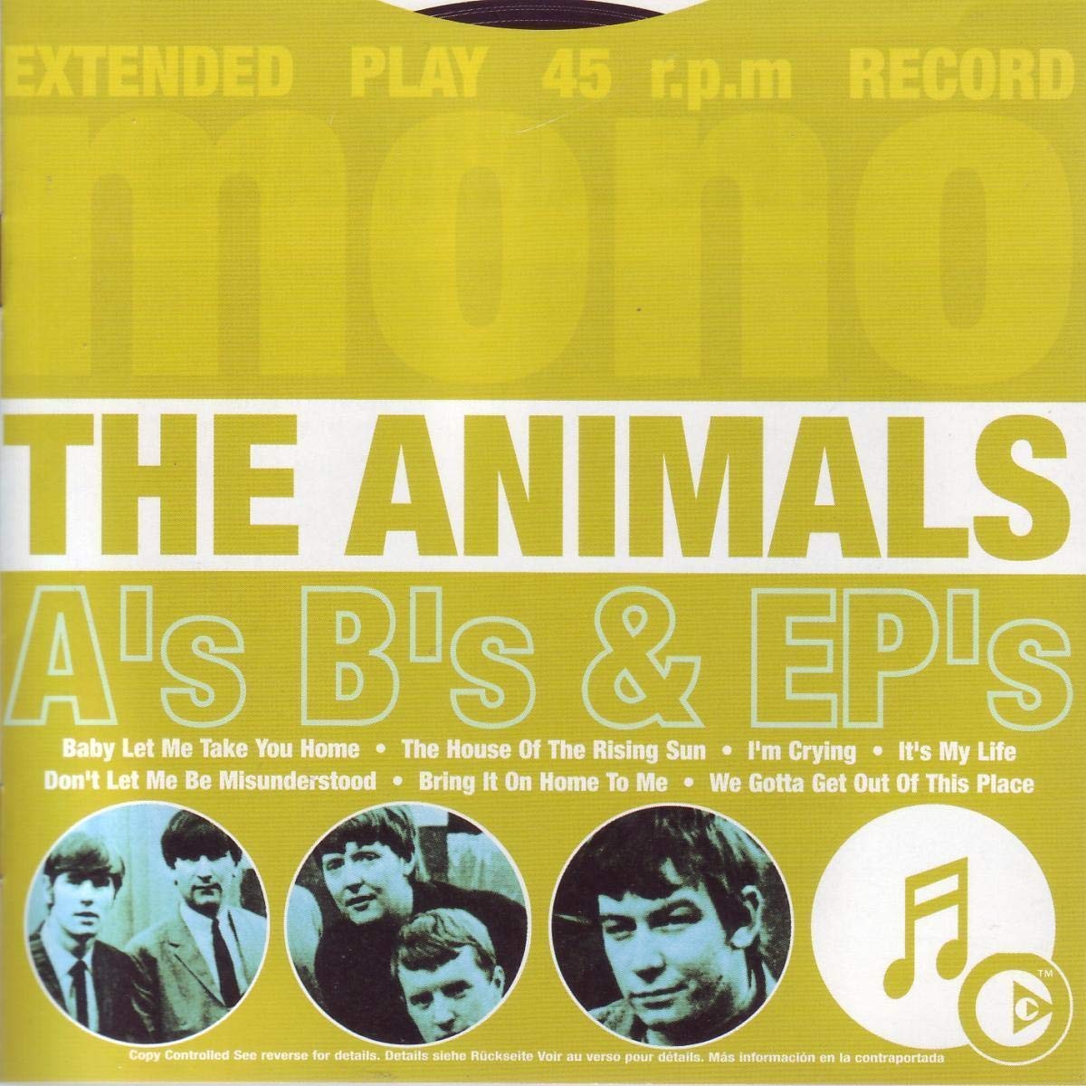 Animals A's B's & Ep's CD NEW