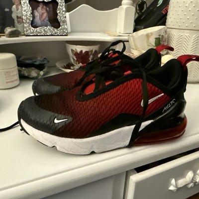 Nike Air Max 270 Red Kids Youth PreSchool Size 12 C