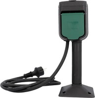 Unitec Wifi Outdoor Steckdosen-Erdspieß 2-Fach IP44 Funksteckdose