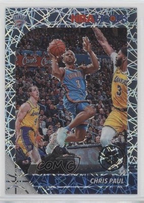 2019-20 Panini NBA Hoops Premium Stock Silver Lazer Prizm Chris Paul #67 09d1