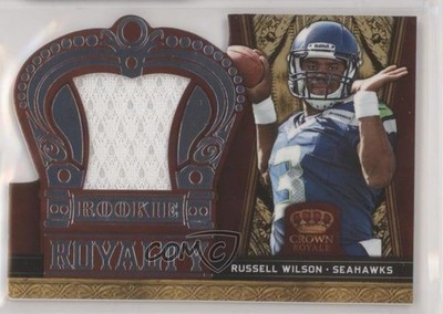 2012 Crown Royale Rookie Royalty Materials /149 Russell Wilson #30 RC 0w1