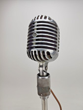 Vintage Shure 556A Dynamic Microphone Tested Working LOZ XLR 55