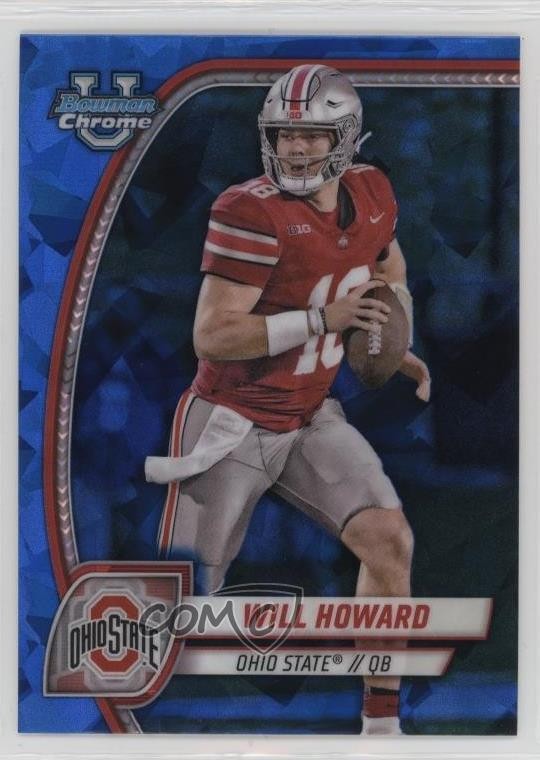 2024 Bowman U Chrome Sapphire Edition Will Howard #182 1l2