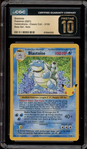 Blastoise — Celebrations: Classic Collection