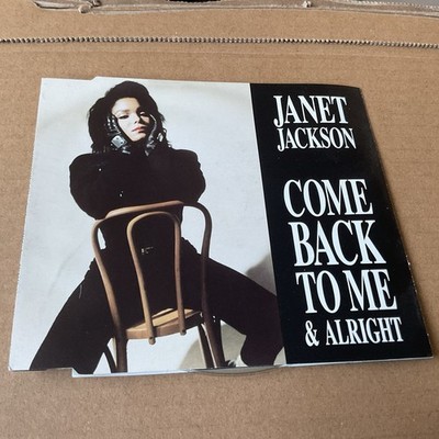 Janet Jackson - Come Back To Me/Alright (3-Track CD Single 1990)