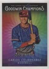 2021 Upper Deck Goodwin Champions Platinum Color Wheel Carlos Colmenarez #11 0he