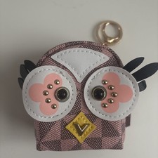 Owl Keychain, Bag-charm, Change/Lipstick Holder