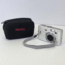 PENTAX Pentax Optio S50 5.0MP Digital Camera - Silver GREAT CONDITION