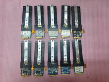 Lot of 10 256GB SSD m.2 NVMe Internal SSD Hard Drive 2230 & Caddy