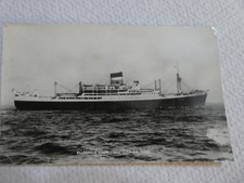 Vintage 1963 Ellerman Lines; City of York Ship Photograph (3089) Postcard