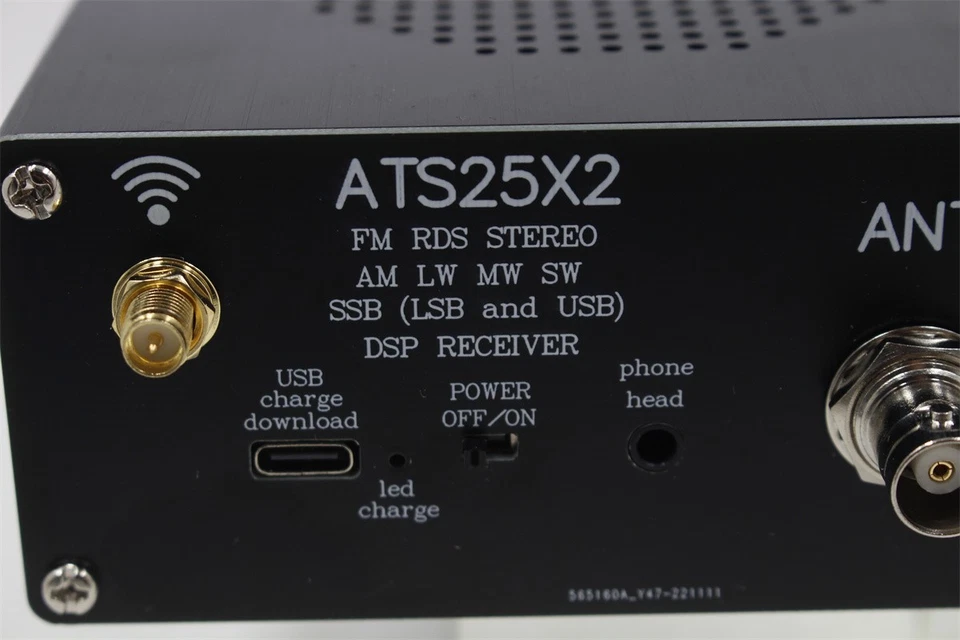 ATS-25X2 FM RDS APP Allband-Radioempfänger FM/RDS/AM/LW/MW/SW/SSB 2.4" - Bild 3 von 4