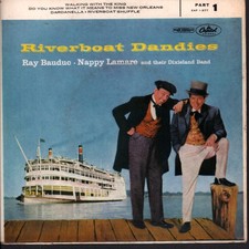 Ray Bauduc Nappy Lemare E La Loro Dixieland Band Riverboat Dandies Parte 1 7"