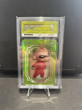 2024 Topps Chrome Disney Jack Jack Parr Green 93/99 Ace Grade 9 Mint ￼