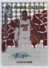 2019-20 Panini Mosaic Rookie Scripts Kendrick Nunn #RS-KDN Auto 0nr3