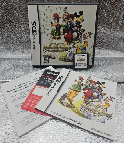 Kingdom Hearts Re: Coded (Nintendo DS, 2011) Tested w/Reg Card - VGC