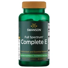 Swanson Full Spectrum Vitamin E with Tocotrienols (60 Softgels)