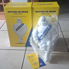 Set Of Michelin Man Truck Mascot W Certificate Box Fittings