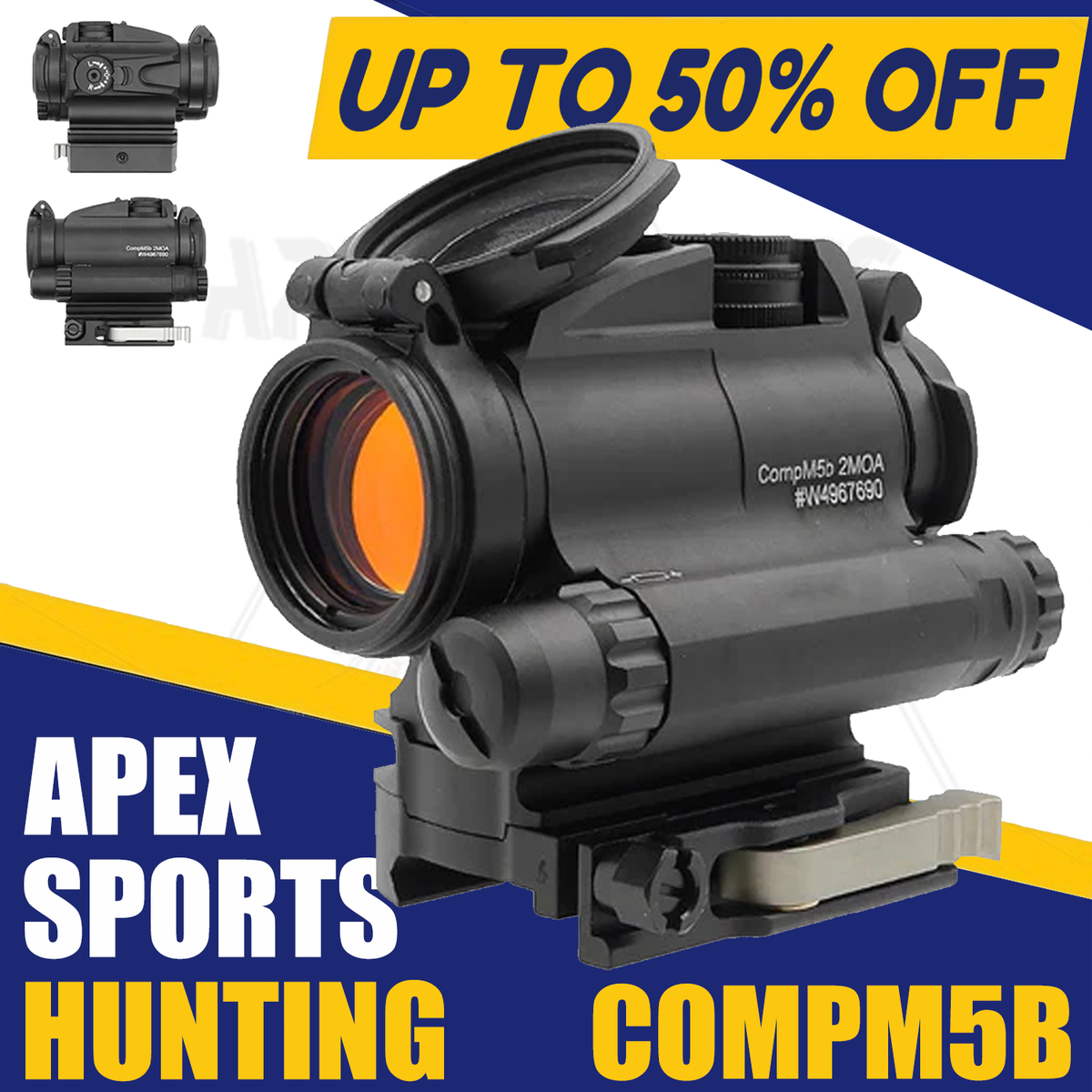 Evolution Gear COMP M5b Dotsight & LRP 1.54