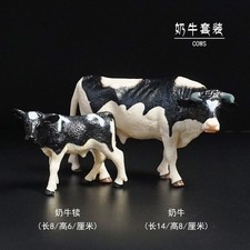 COWS 2pcs Model Animal Model For 1/6 Action Figure Scene Accessories