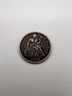 1875 Philly Seated Liberty Dime VF-XF  (Type 5 Legend obverse)