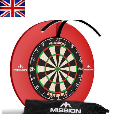 Vielseitiges Torus 100 Dartboard Light - lässt sich für sofortige Beleuchtung aufklappen
