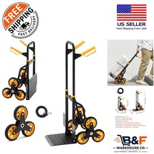 Versatile Stair Climber Dolly - 440 lbs Load Capacity for Home or Warehouse Use
