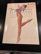 Hanes Smooth Illusions Revitalizing Collection B96 Size F Jet pantyhose New NIB