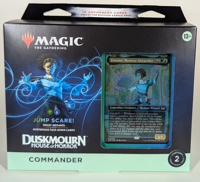 MTG - Duskmourn - Jump Scare Commander Deck | Precon | Magic The Gathering  | DSK | eBay