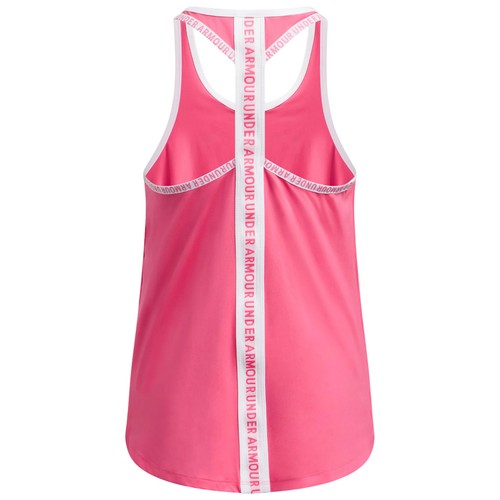 Camiseta sin mangas Under Armour Junior Niñas Knockout Chaleco UA Gimnasio Entrenamiento Niños Sin mangas - Imagen 14 de 14