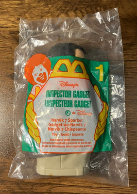 Inspector Gadget McDonald's Toy #1 Torso Head Disney Vintage NEW SEALED