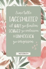 Tagesmutter A5 Wochenplaner 120 Seiten Geschenk Abschied Babysitter Danke Planer