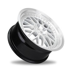 4-new 18 Esr Sr01 Sr1 Wheels 18x9.5 5x114.3 22 White Rims 72.56