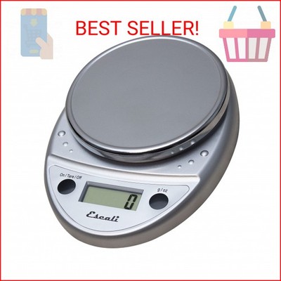 Escali Primo Digital Food Scale Multi-Functional Kitchen Scale and Baking Scale