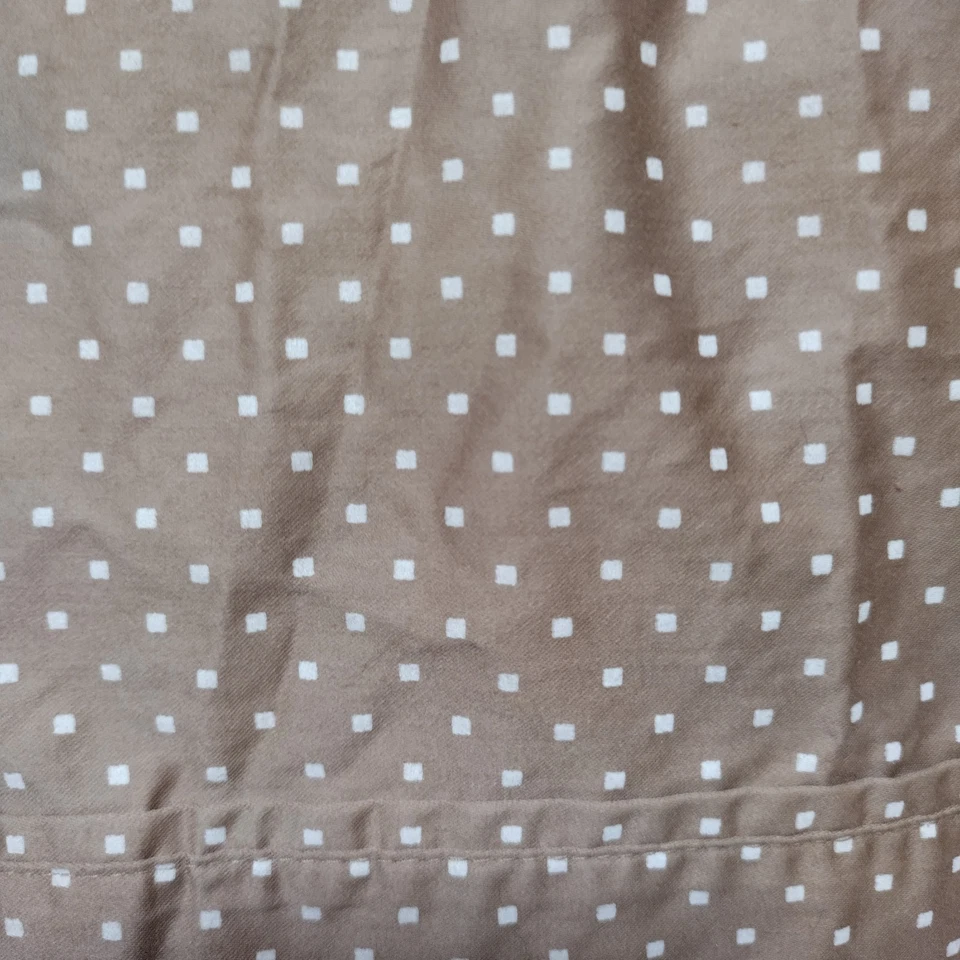 Charisma Hudson Dots King Pillowcase Polka Cottage Neutral 100% Cotton Sateen - Image 2 of 4